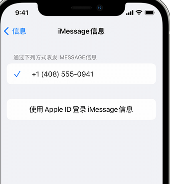 井冈山apple维修iPhone上无法正常发送iMessage信息 